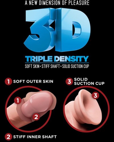 9" Triple Density Cock -   