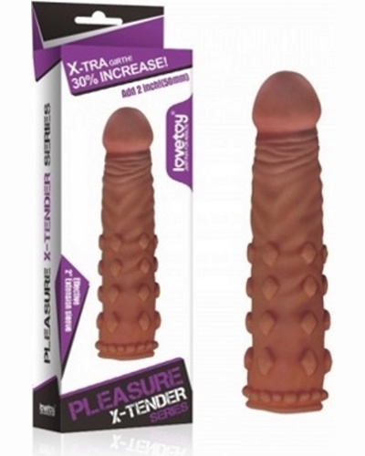 Pleasure X Tender Penis Sleeve -     