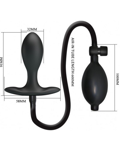 Inflatable Butt Plug -    