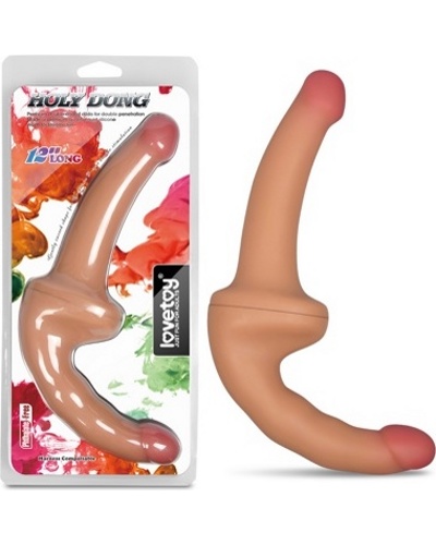 Holy Dong Premium Silicone strapless strap on  -    