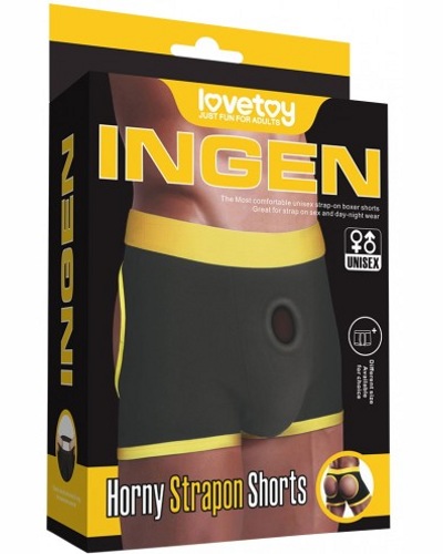 Horny Strapon Shorts -     