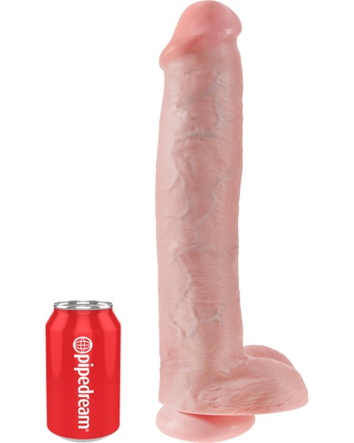 King Cock 15" Cock with Balls    