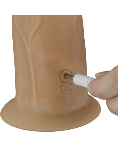 «8'' Dual Layered Platinum Silicone Rotator» - вибратор ротатор- фото4