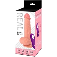 «Real Dual Layer PVC» - вибратор- фото4