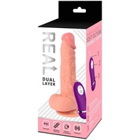 «Real Dual Layer PVC» - вибратор- фото5