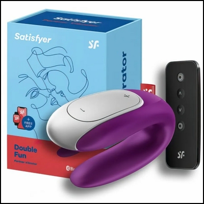 «Satisfyer Double Fun» - Стимулятор для пар- фото4
