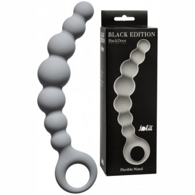 «Flexible Wand Grey» - анальная цепочка- фото