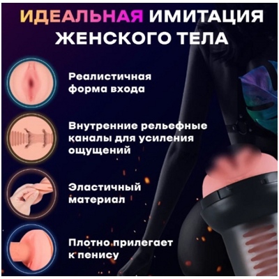 «Traning Master Double Side Stroker» - Мастурбатор- фото4