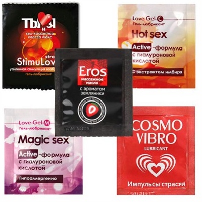 «Тем кто любит погорячее» - Набор смазок- фото4