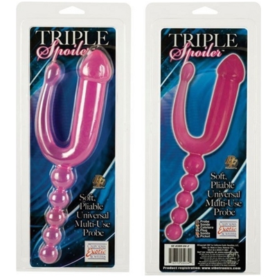 «Triple Spoiler™» - анальный жезл- фото3