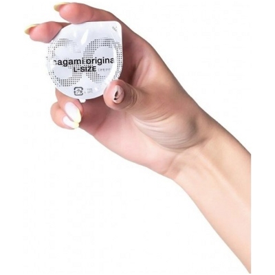 Sagami Original 0,02 L-size - Полиуретановые презервативы 12 шт- фото4