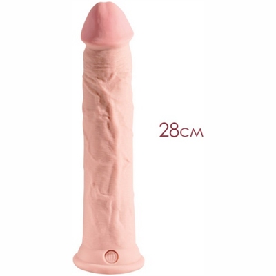 «King Cock Plus 11 Triple Density Cock» - Фаллоимитатор- фото2