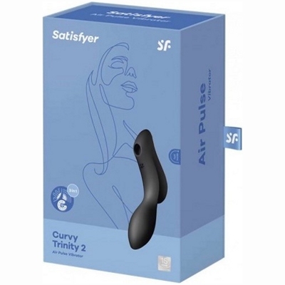 «Satisfyer Curvy Trinity 2» - Вакуумный вибростимулятор- фото6
