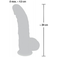 «Medical Silicone Dildo» - Фаллоимитатор- фото6