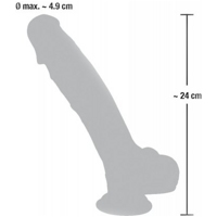 «Medical Silicone Dildo» - Фаллоимитатор- фото6