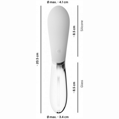 «Curve LED Vibrator» - Двусторонний вибратор- фото5