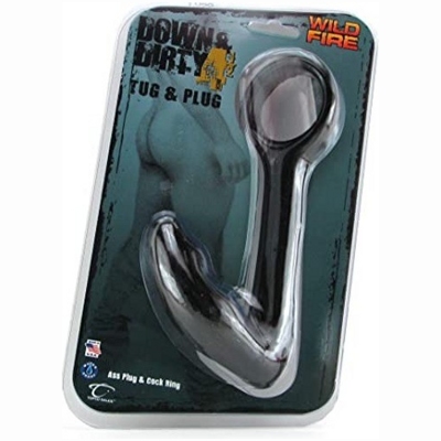 «Down & Dirty 5 Plug & Tug» – Массажёр простаты- фото5