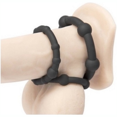«Power Plus Triple Beaded Ring Set» - Набор эрекционных колец- фото6