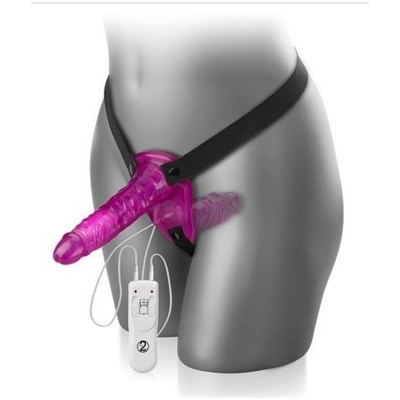 «Vibrating Strap on Duo» - страпон-вибратор- фото2