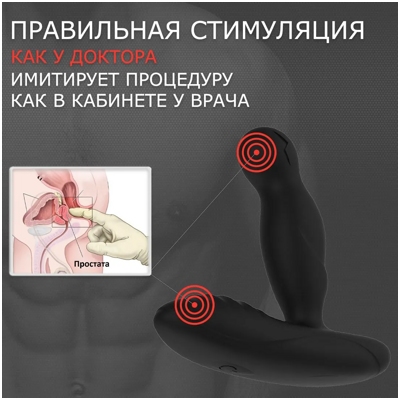 Levett Ancus - Стимулятор простаты с пультом ДУ- фото2