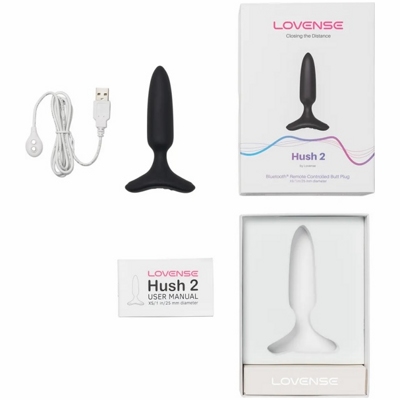 «Lovense Hush 2 (XS)» - Анальная вибропробка- фото6