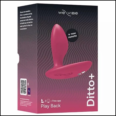 «We-Vibe Ditto+» - Анальная втулка с вибрацией- фото6