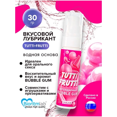 «Tutti Frutti» - Оральный гель- фото3