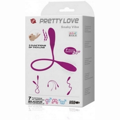 «Snaky Vibe» – Двойной вибростимулятор- фото2