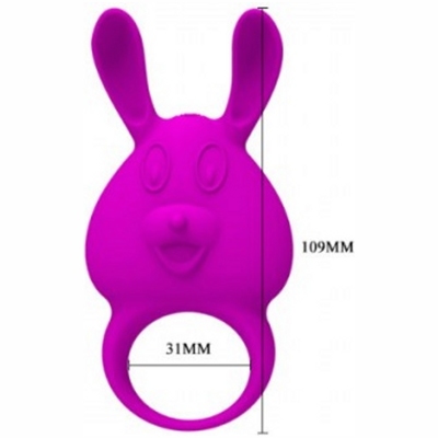 «Naughty Bunny» - виброкольцо- фото5