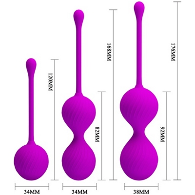 «Pretty Love Kegel Ball» - вагинальные шарики - фото6