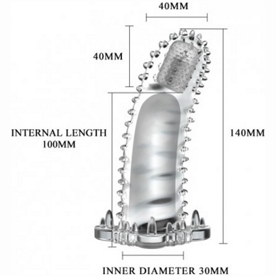 «Brave Man» - Насадка на пенис- фото5