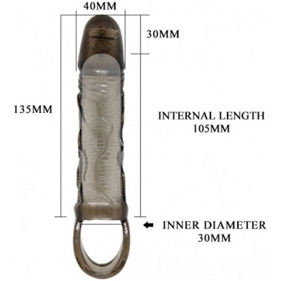 «Penis Sleeve Carson» - Насадка на пенис.- фото5