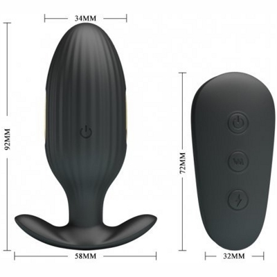 Royal Pleasure Kelly - Анальная вибропробка- фото5