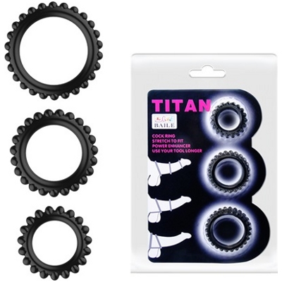 «TITAN» - Набор эрекционных колец- фото