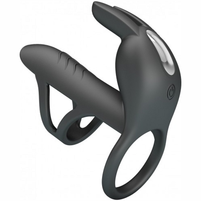 «Vibrating Penis Sleeve Matty» - Вибронасадка- фото3