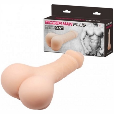 «Bigger Man Plus» - Насадка-мастурбатор- фото