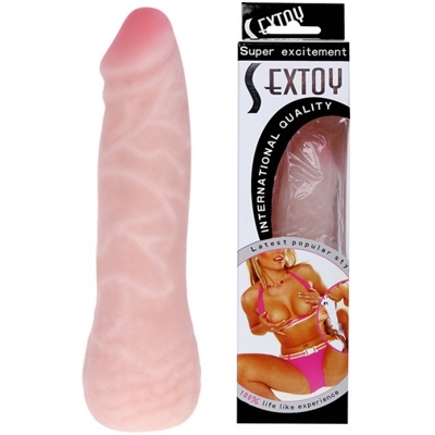 «Super Excitement» - фаллоимитатор с хребтом - фото