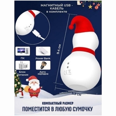 «Snowman» – Вакуумно-волновой стимулятор- фото3