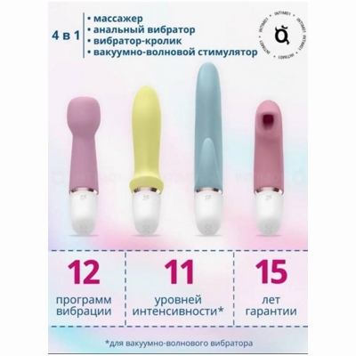«Satisfyer Marvelous Four» - набор секс игрушек- фото3