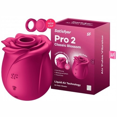 «Satisfyer Pro 2 Classic Blossom» - Вакуумно-волновой стимулятор- фото4