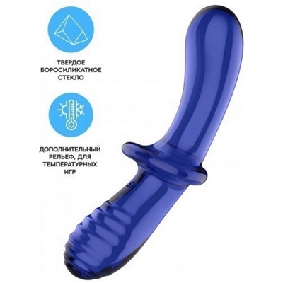 «Satisfyer Double Crystal» - фаллос из стекла- фото3