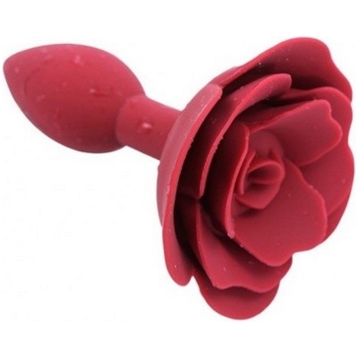 «Rose Silicone Anal Plug» - Анальная пробка- фото