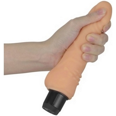 «7.5'' Real Feel Cyberskin Vibrator» - вибратор- фото5