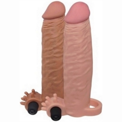 «Pleasure Vibrating Enhancing Penis Sleeve» – насадка с вибрацией- фото2