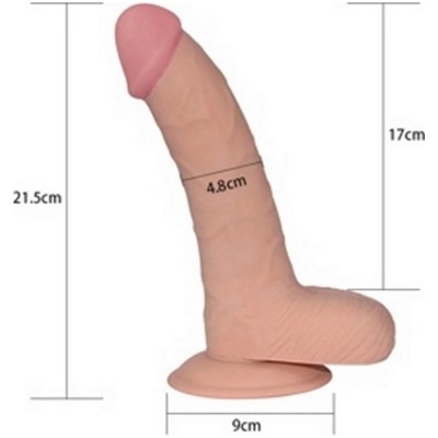 «The Ultra Soft Dude 8,8» - Фаллоимитатор- фото5