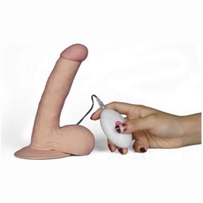 «The Ultra Soft Dude Vibrating 7.5”» - фаллос-вибратор- фото3