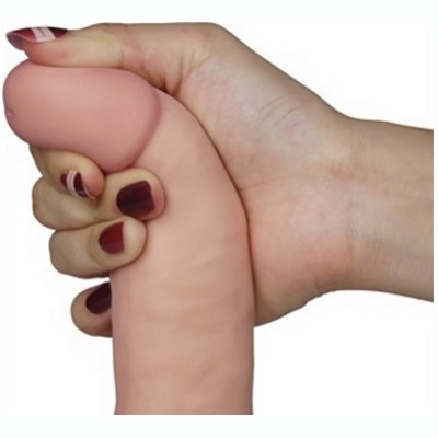 «The Ultra Soft Dude Vibrating 7.5”» - фаллос-вибратор- фото4