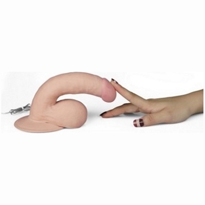 «The Ultra Soft Dude Vibrating 7.5”» - фаллос-вибратор- фото5