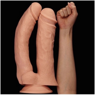 «12'' Realistic Mega Double Dildo» - Фаллоимитатор- фото6