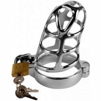 «Detained Metal Chastity Cage» - пояс верности - фото2